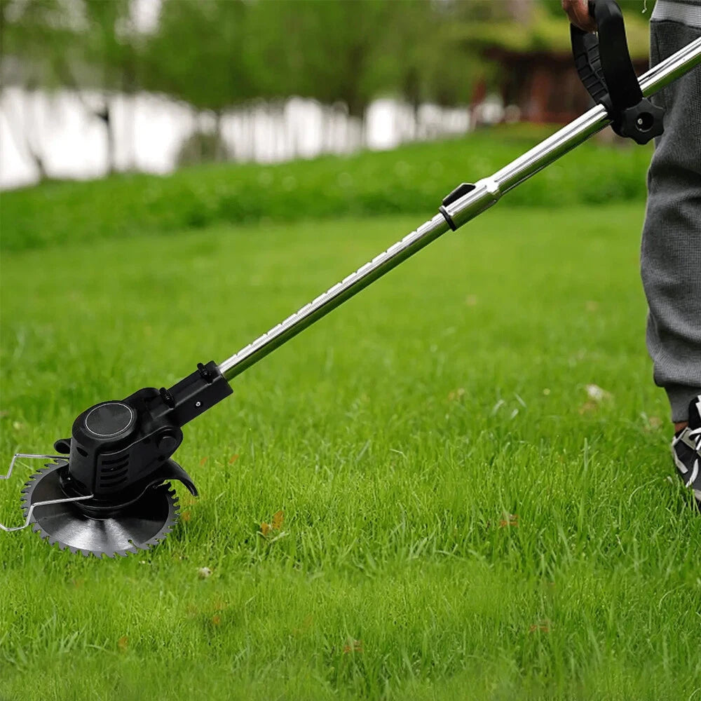 Cordless Weed Eater Electric Brush Cutter Lawn Edger Grass String Trimmer 2500W