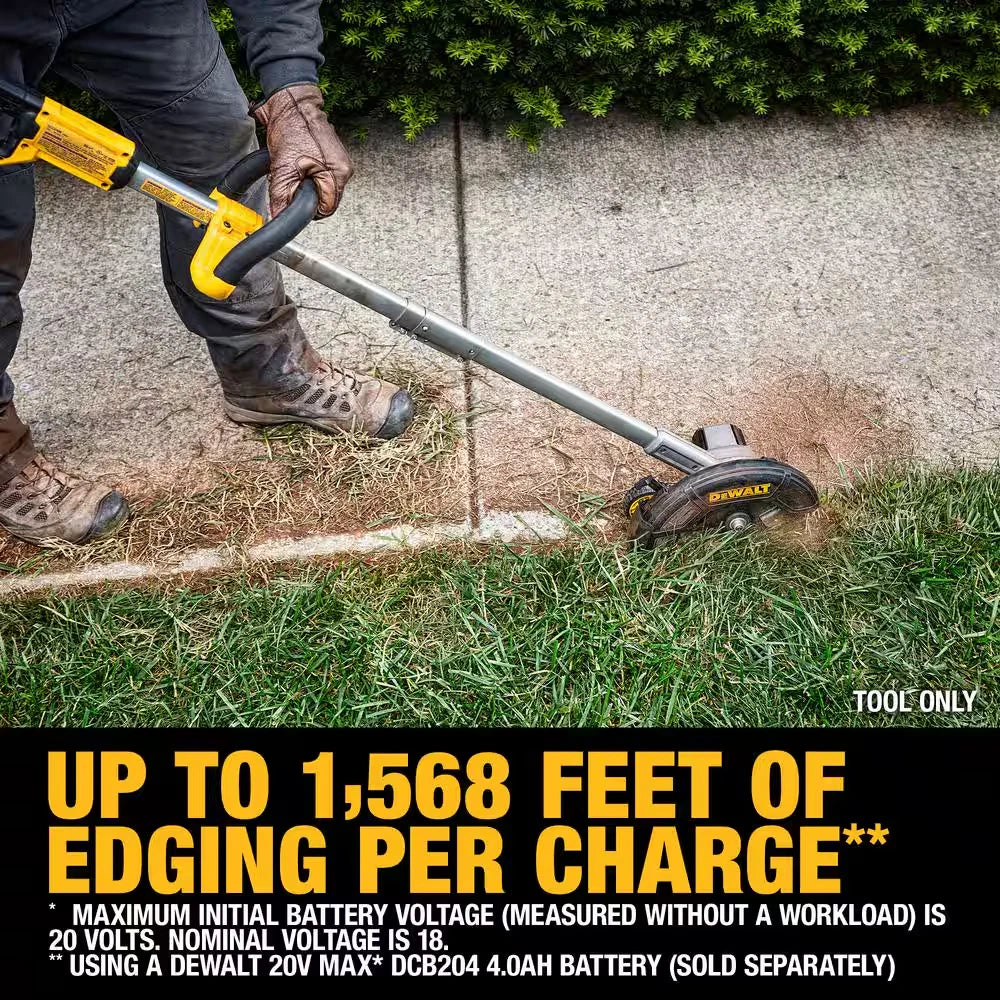 20V MAX 7.5 In. Cordless Battery Powered Lawn Edger (Tool Only)