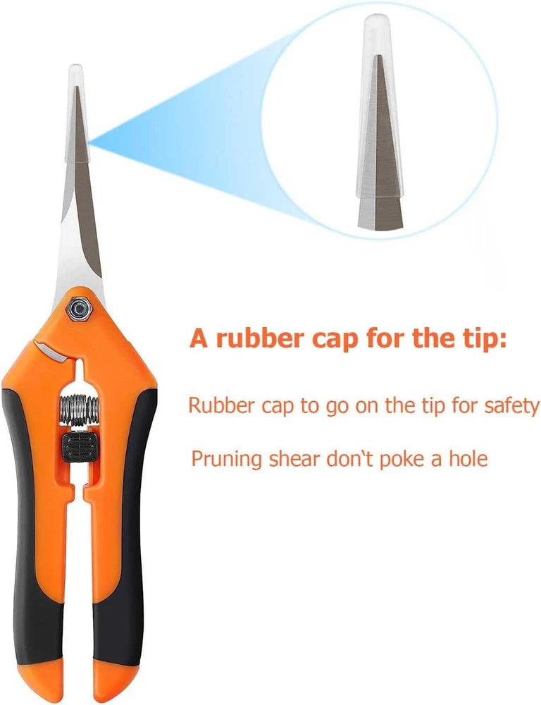 4 Snips Gardening Shears Set Tool Steel Scissors Garden Pruning Plants Pruners