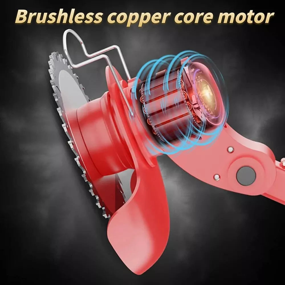 Cordless String Trimmer, Edger WeedWhacker Grass Eater Lawn Cutter w/2* Battery