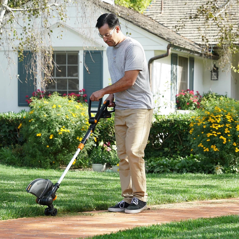 WORX WG170.2 GT 20V PowerShare CordlessTrimmer/Edger + 60 min quick charger