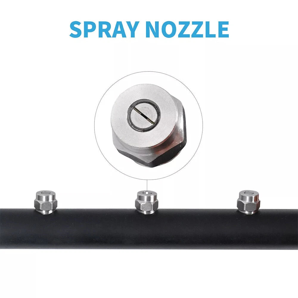 24" Pressure Washer Water Broom Undercarriage Cleaner Driveway Surface Cleaner