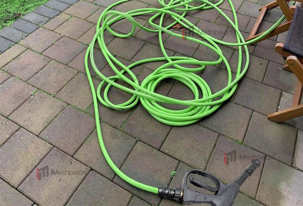 Super Flexible Pressure Washer Hose 25-100' 3600 PSI M22-14&15mm, or 3/8" QC