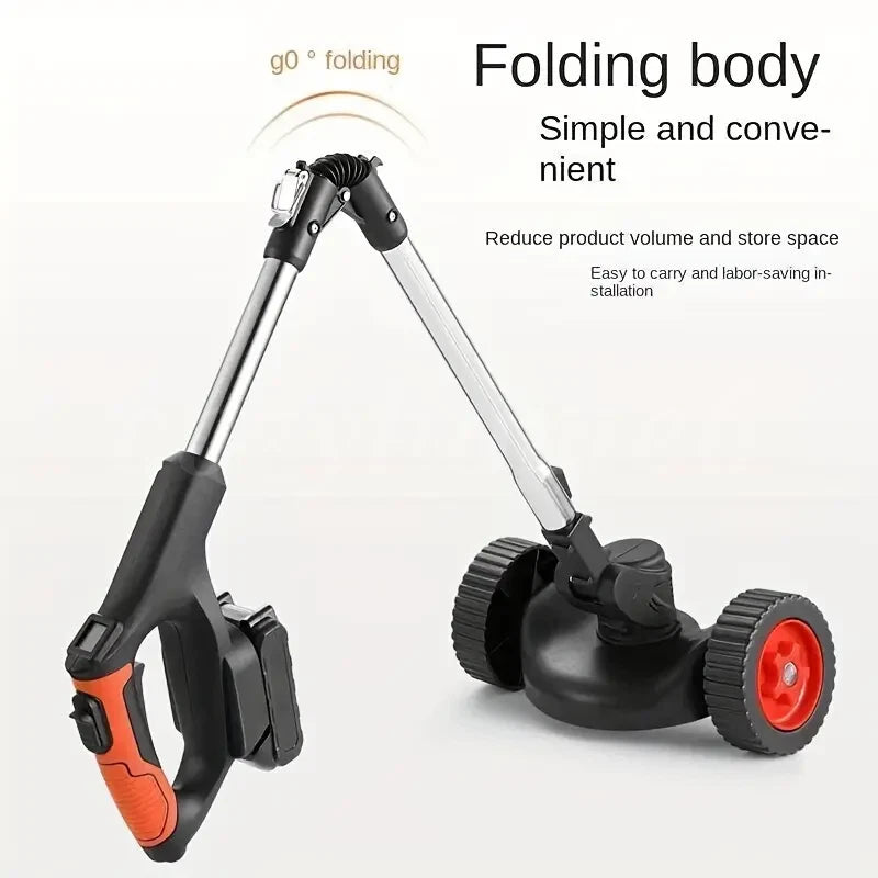 2Battery Cordless WeedEater Electric Lawn Mower Lawn Edger Grass String Trimmer