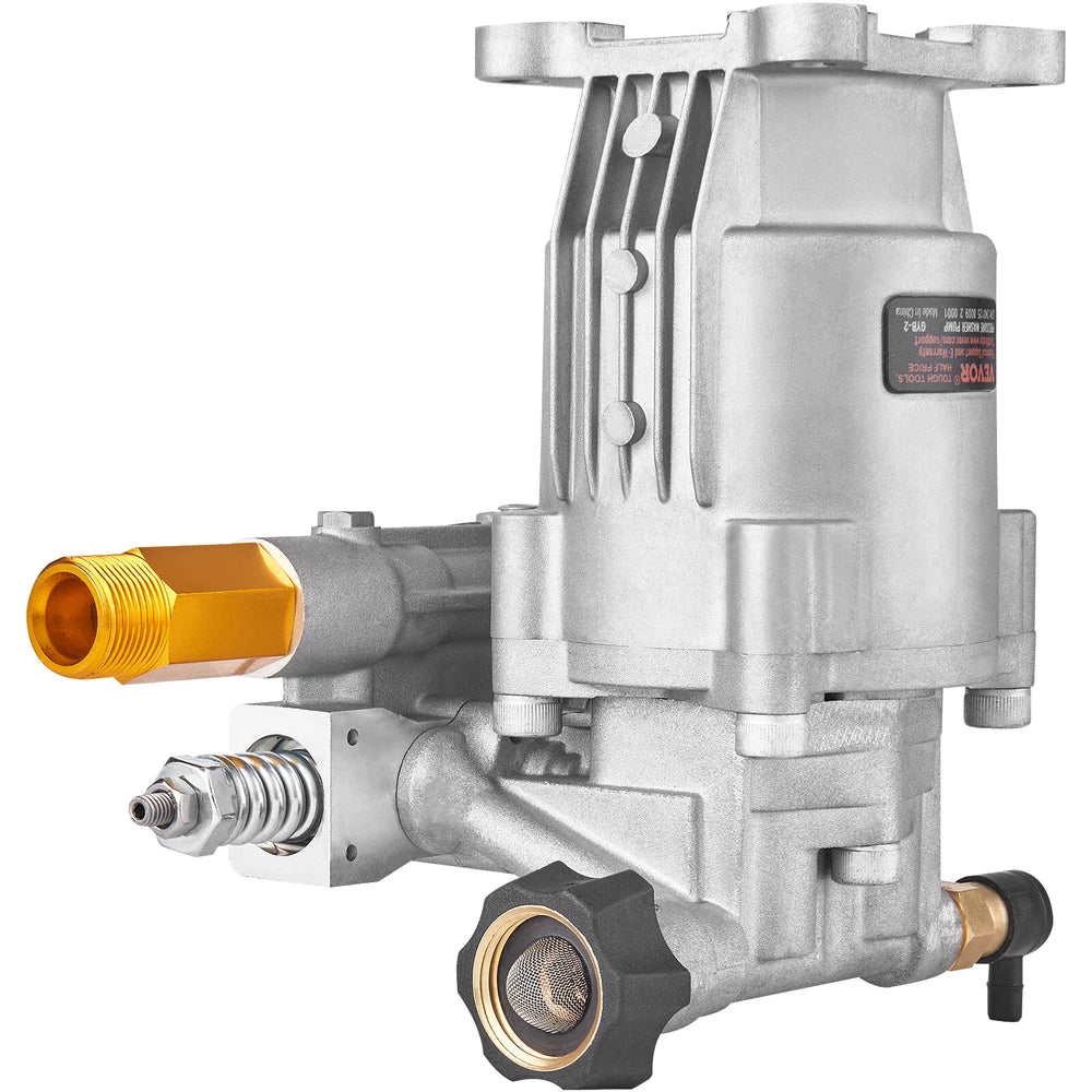 Pressure Washer Pump Power Washer Pump 3/4" Horizontal 3400 PSI 2.5 GPM