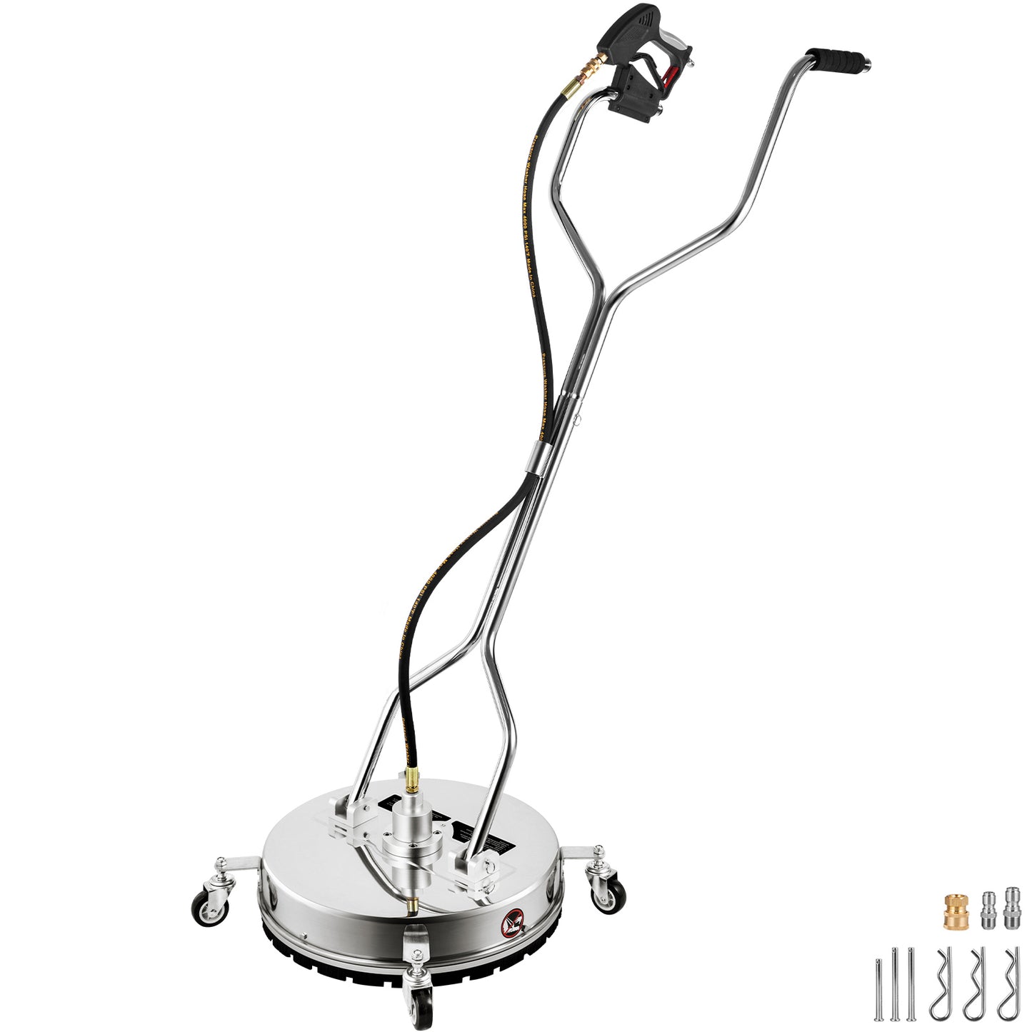 18" - 24" Surface Cleaner Pressure Washer Flat Surface Cleaner 4000PSI 3/8"QC