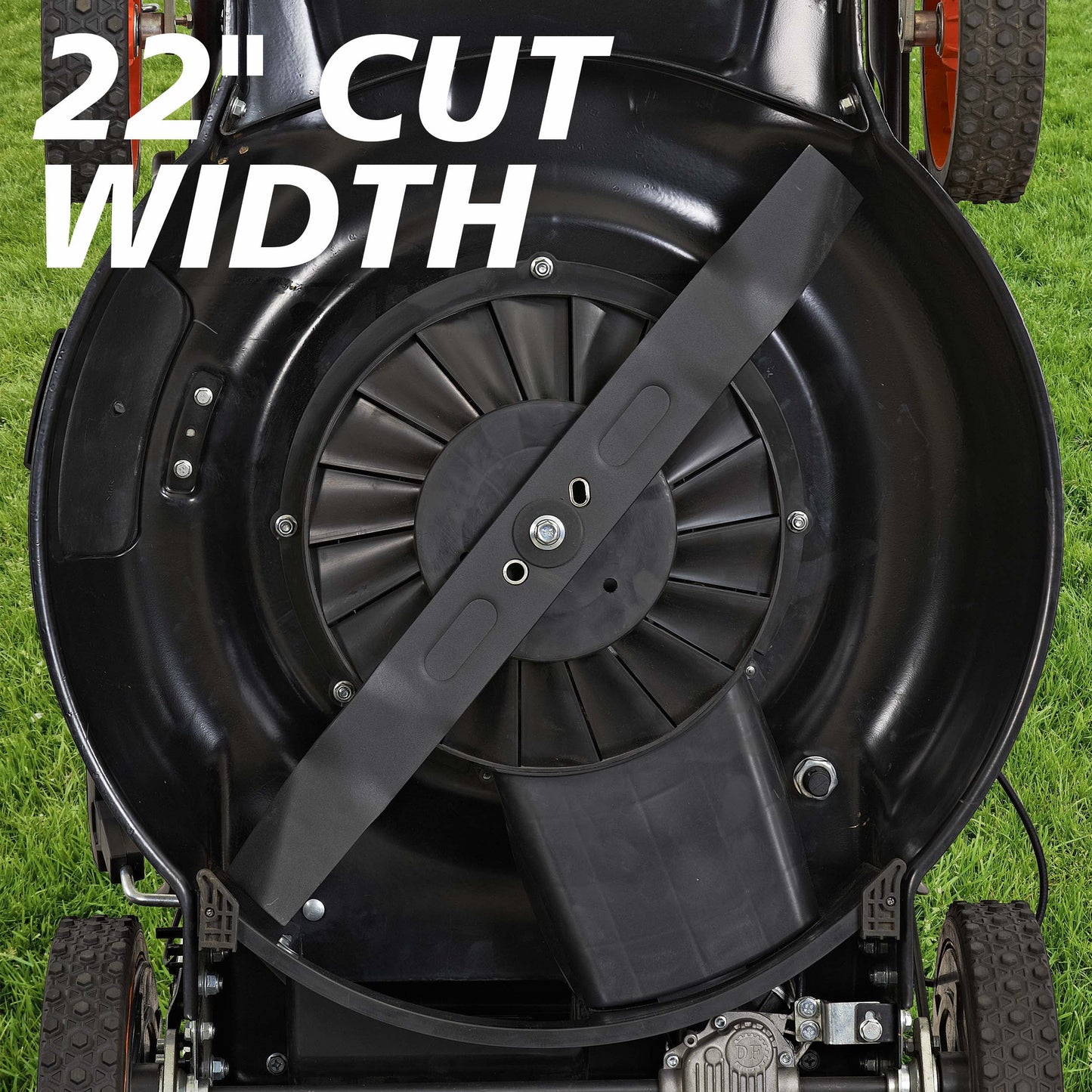 Yard Max 22 in. 201cc SELECT PACE 6 Speed CVT High Wheel RWD 3-in-1 Gas Walk Behind Self Propelled Lawn Mower