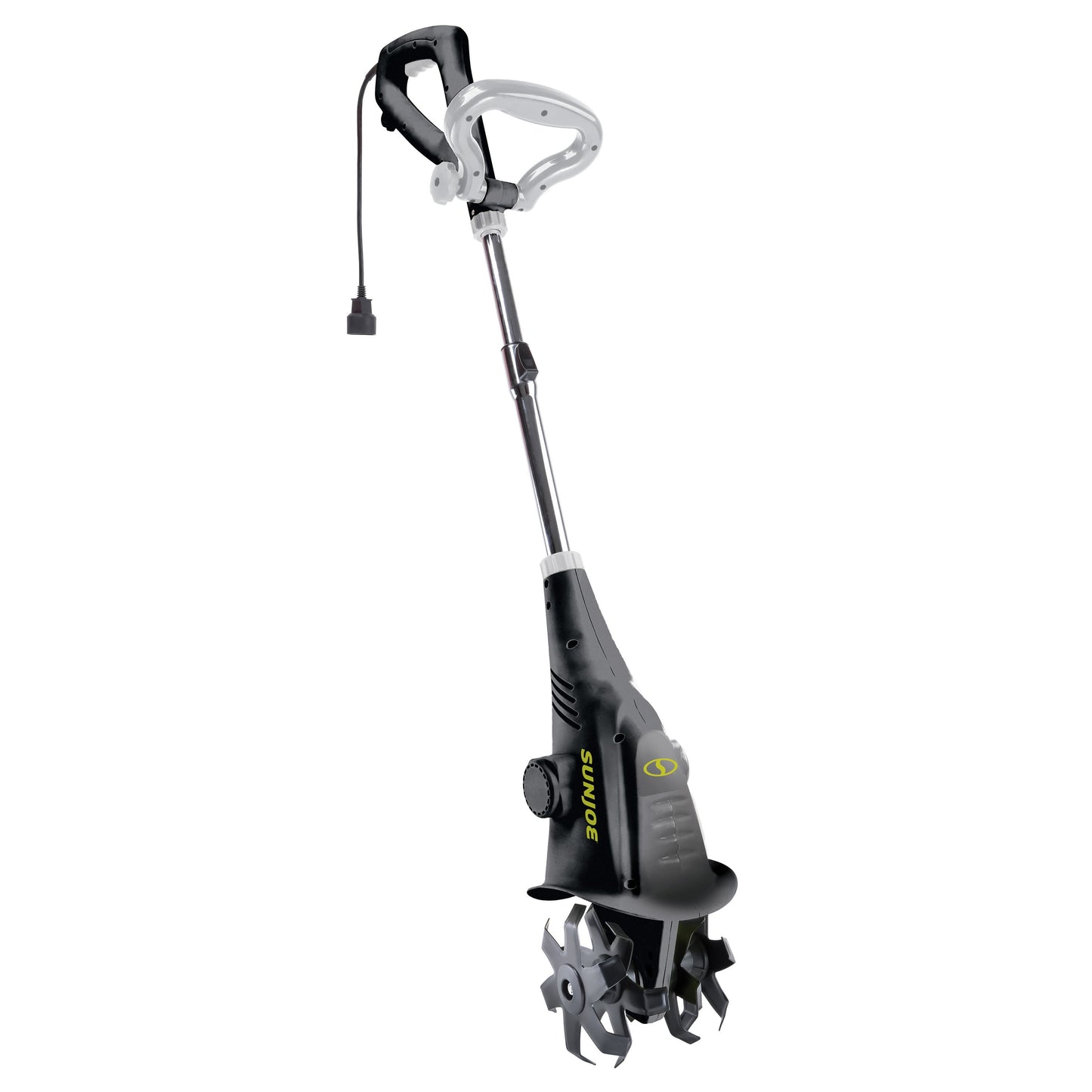 Sun Joe Electric Corded Garden Cultivator with 2.5 Amp Motor & Steel Blades, Green, TJ599E