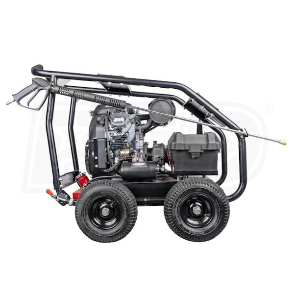 Simpson SW4060SUGL 4000 PSI (Gas - Cold Water) Gear Drive Large Roll Cage Pressure Washer w/ Udor Pump & Simpson Engine