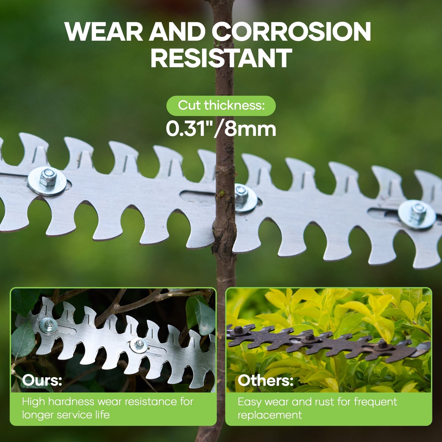 Gasky 20V Cordless Grass Shears Handheld, 2 in 1 Small Electric Hedge Trimmer Battery Operated, Lightweight & Powerful Shrubbery Trimmer for Bush, Lawn, Patio, Tree, Garden, Yard