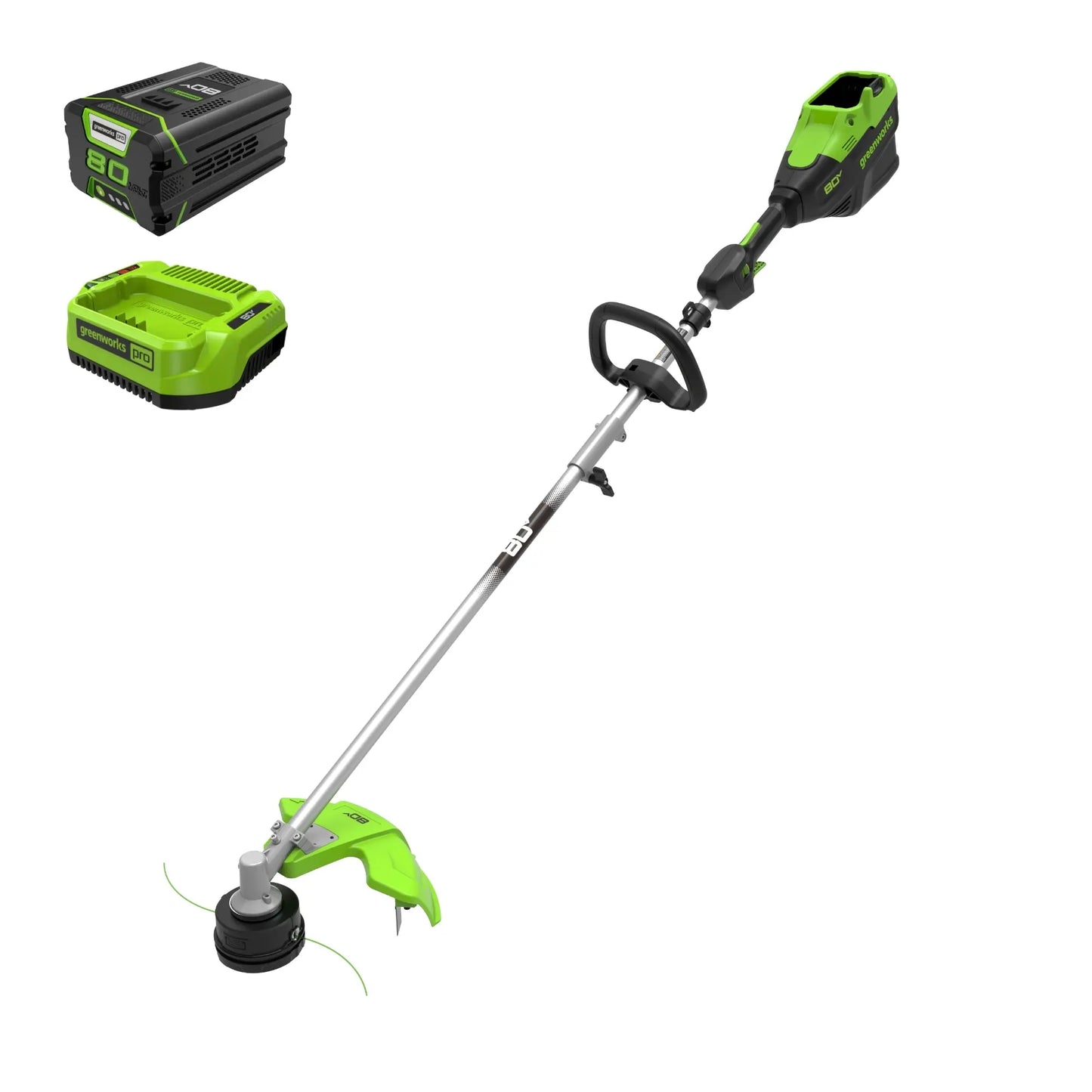80V 16" Gen3 Cordless Brushless String Trimmer (Attachment Capable) w/ 2.5Ah Battery & Charger