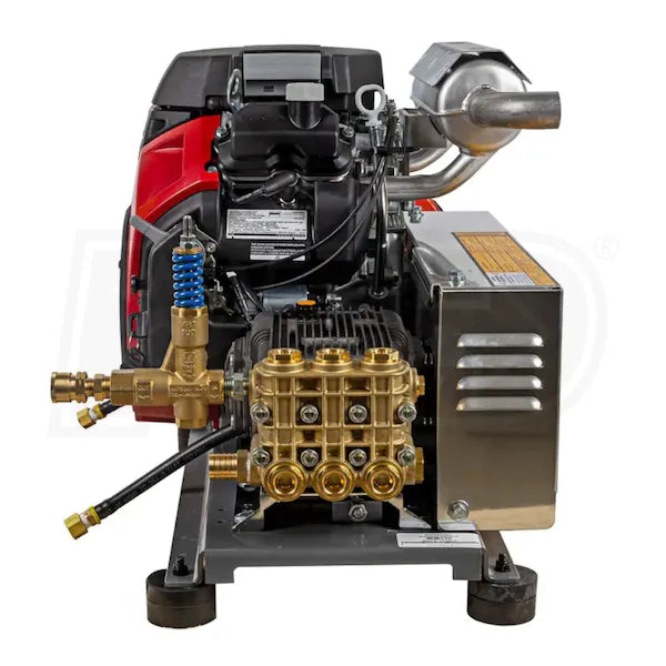 BE Power Equipment Professional 4200 PSI (Gas - Cold Water) Belt-Drive Skid Pressure Washer w/ AR Pump & Honda GX690 Engine