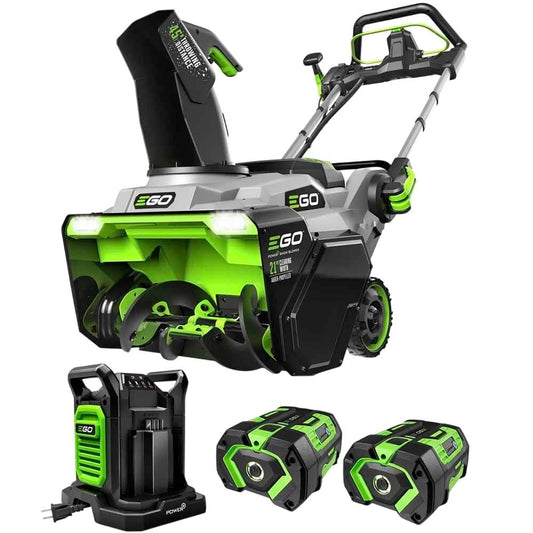 EGO Power + Peak Power SNT2125AP 21 in. Single stage 56 V Battery Auger-Propelled Snow Blower Kit (B