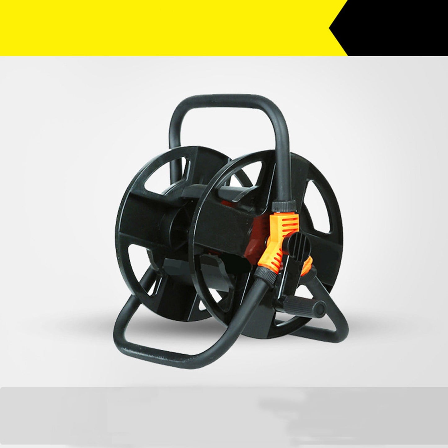 Hose Winding Reel, Hose Storage Reel, Hose Reel Water Pipe Storage Rack ABS Single Arm Tool, Portable Hose Cart Water Pipe Storage Rack Reel Garden Tool Accessories for Garden Car Washing Watering