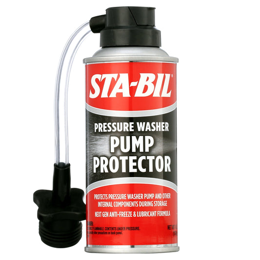 STA-BIL Pump Protector - Protects Pressure Washer Pumps, Anti-Freeze & Lubricant, 4 Ounces (22007)