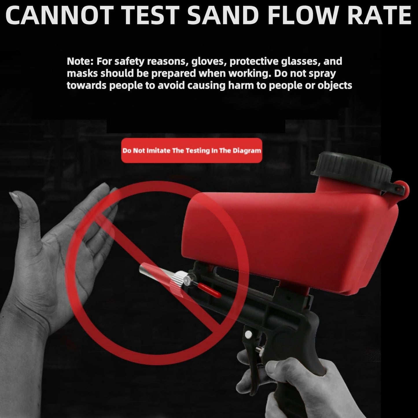 Sandblaster Sand Blaster Gun Kit, Portable 90psi Gravity Sand Blasting Spray Tool, Pneumatic Sandblaster for Air Compressor, Remove Paint, Stains, Rust & Clean Surfaces
