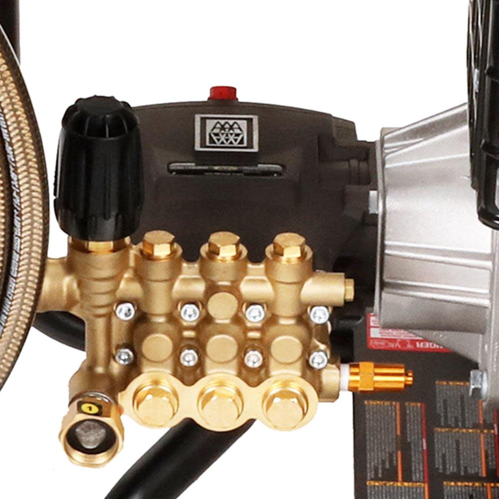 4400 Psi at 4.0 GPM CRX®420 with AAA® Triplex Plunger Pump Cold Water Professional Gas Pressure Washer