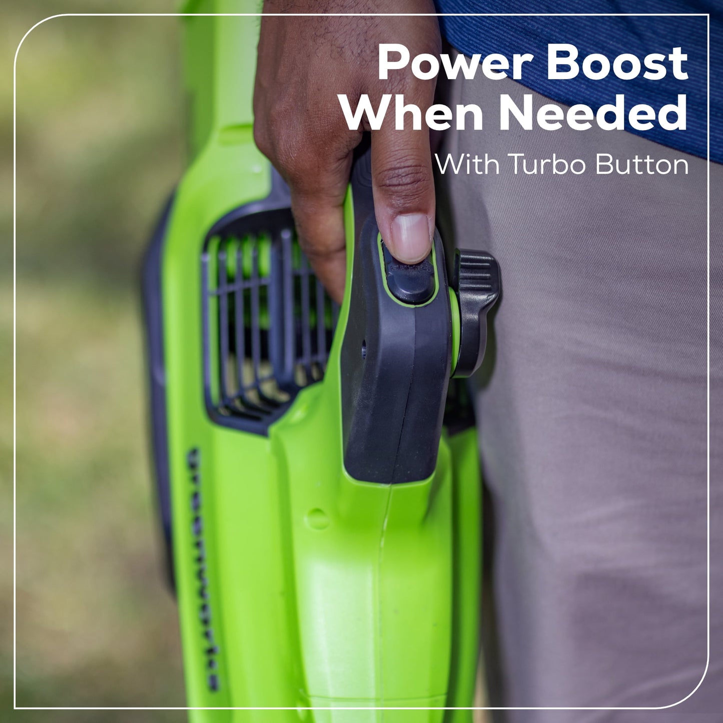Greenworks 60V 16" String Trimmer & 750 cfm 180 mph Blower Combo + 2.5Ah Battery & Charger