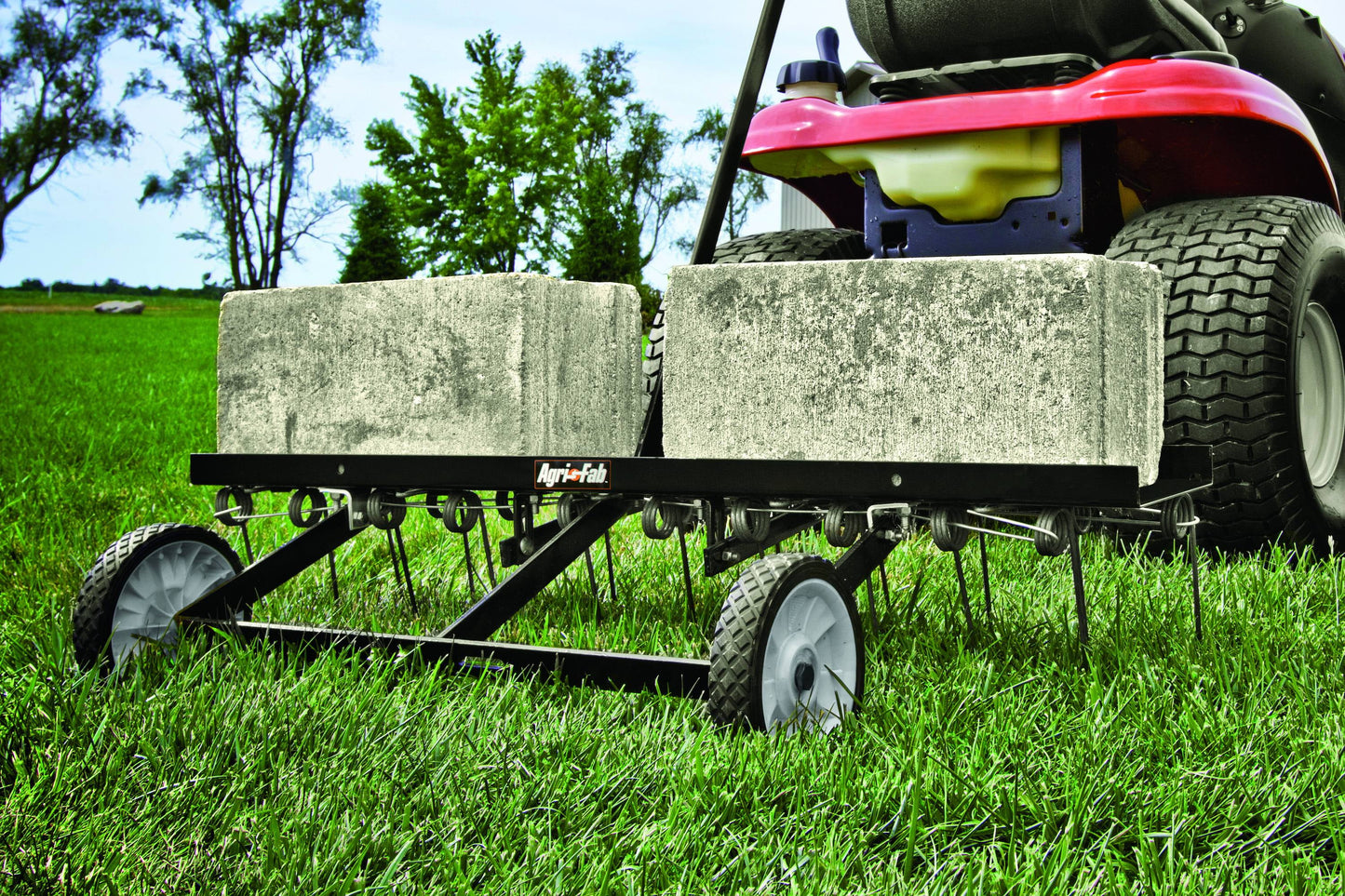 Agri-Fab, Inc. 40" Dethatcher Tow Behind Lawn Groomer Model 45-02941