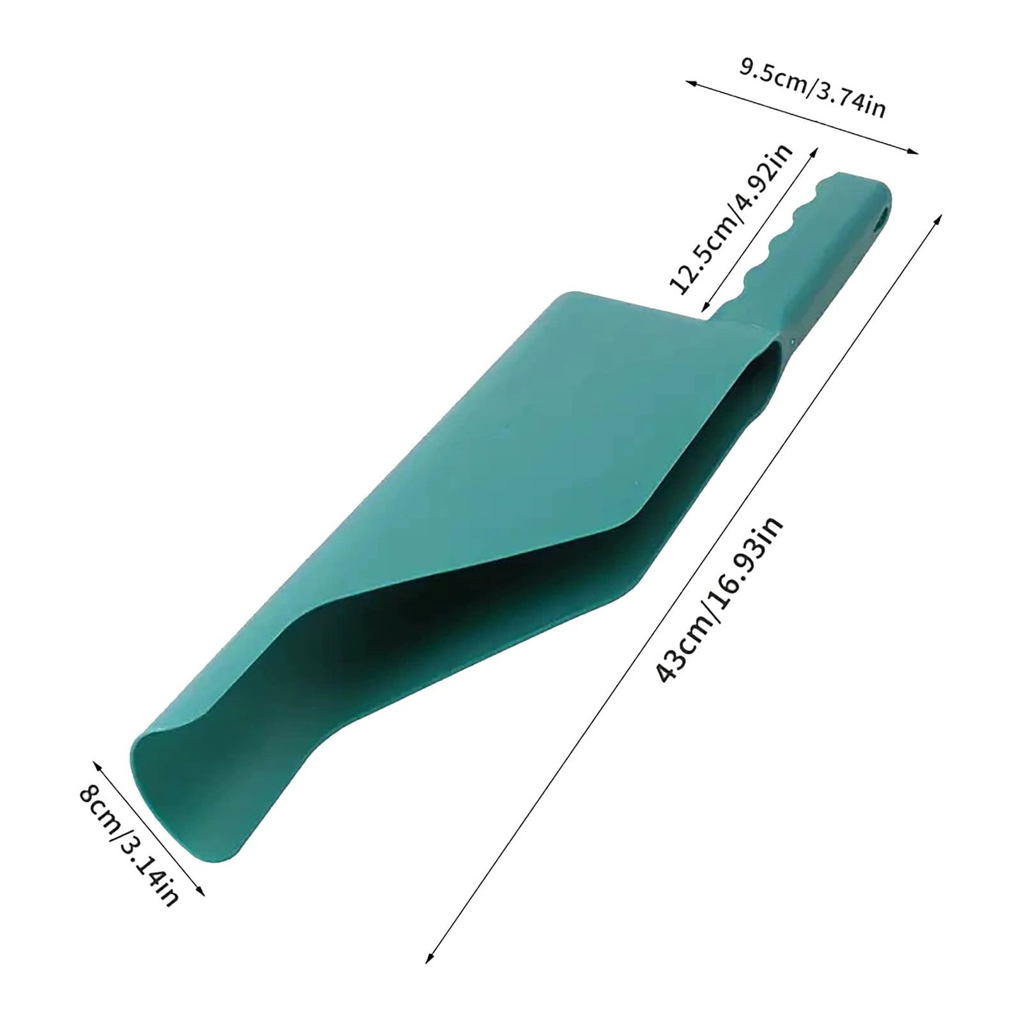 Flexible Gutter Cleaner Tool â Large Capacity Leaf Scoop for Roof & Gutter Maintenance â Gardening Shovel for Easy Debris Removal â Household & Professional Use
