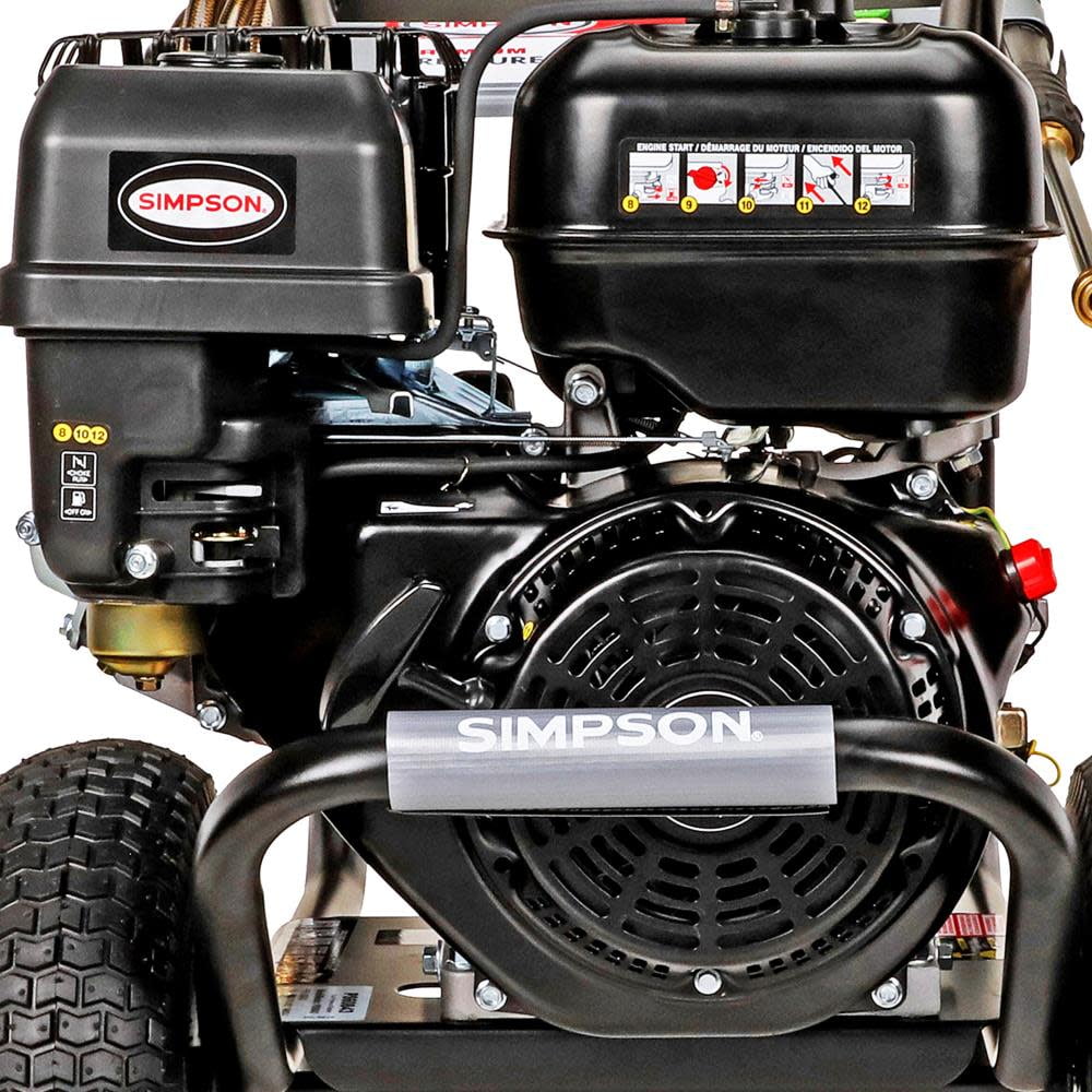4400 Psi at 4.0 GPM CRX®420 with AAA® Triplex Plunger Pump Cold Water Professional Gas Pressure Washer
