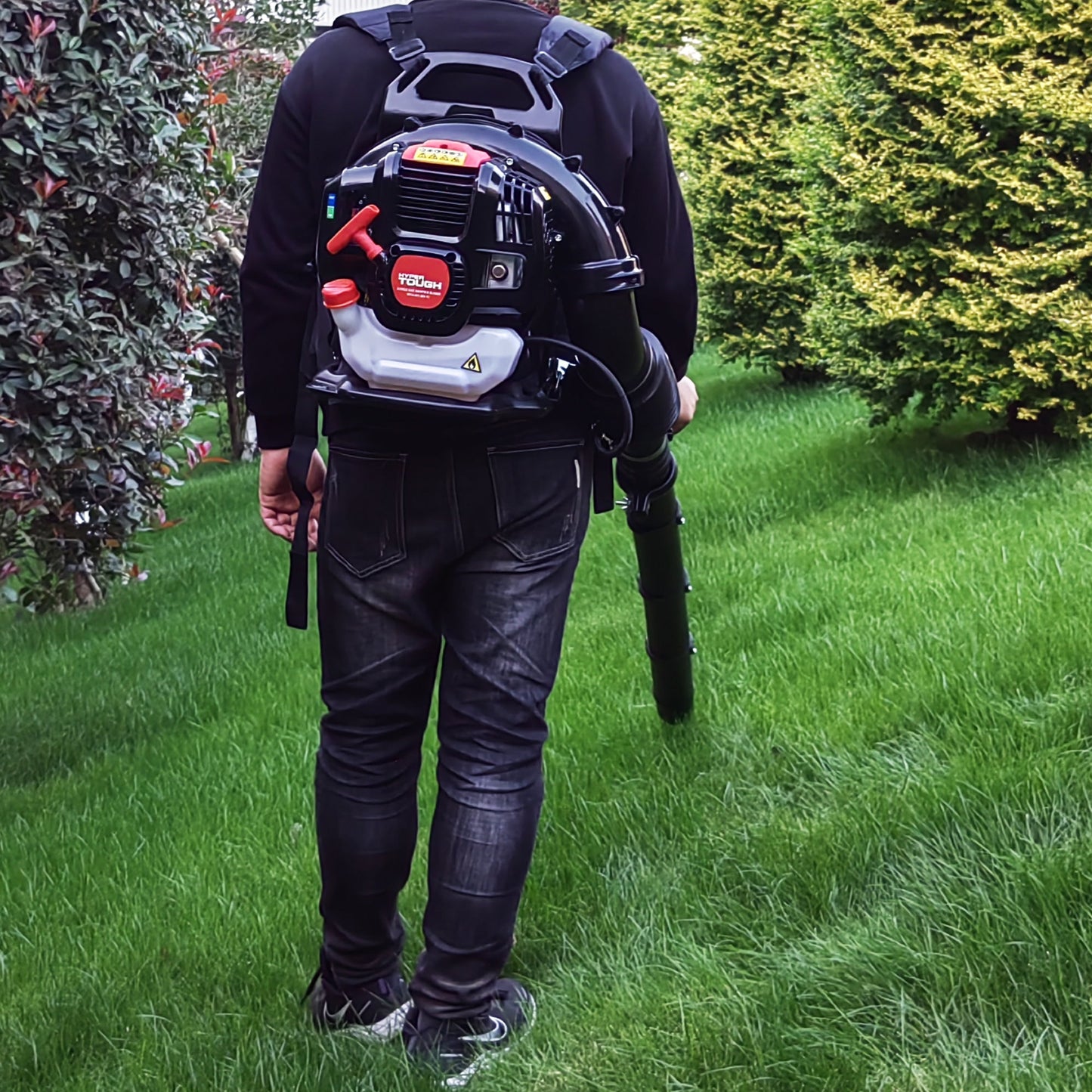 Hyper Tough 2 Cycle 53cc Gas Backpack Leaf Blower