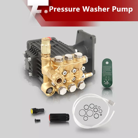 4400 psi Pressure Washer Pump 4 GPM  Power Washer Pump 1" Shaft Horizontal US