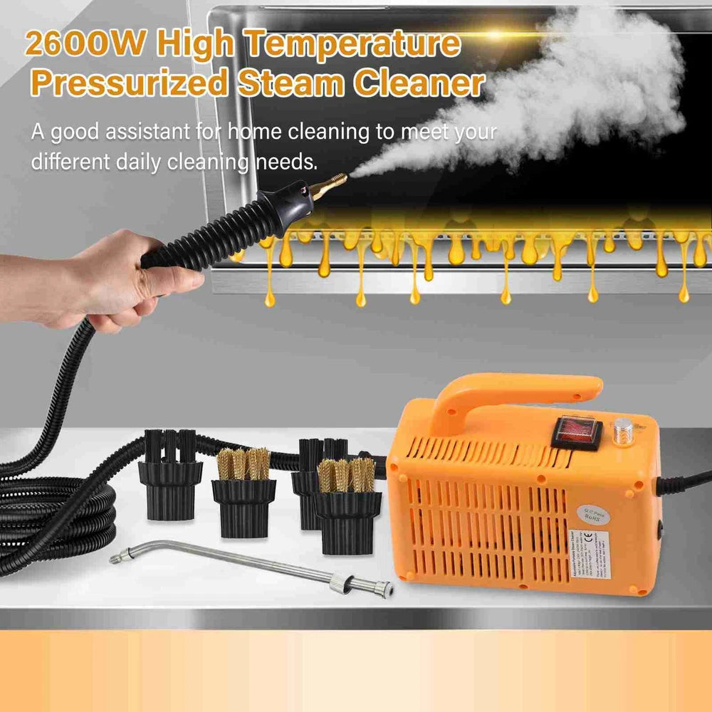 1700W High Temperature Steam Vacuum Cleaner Commercial High Pressure Washer Kit