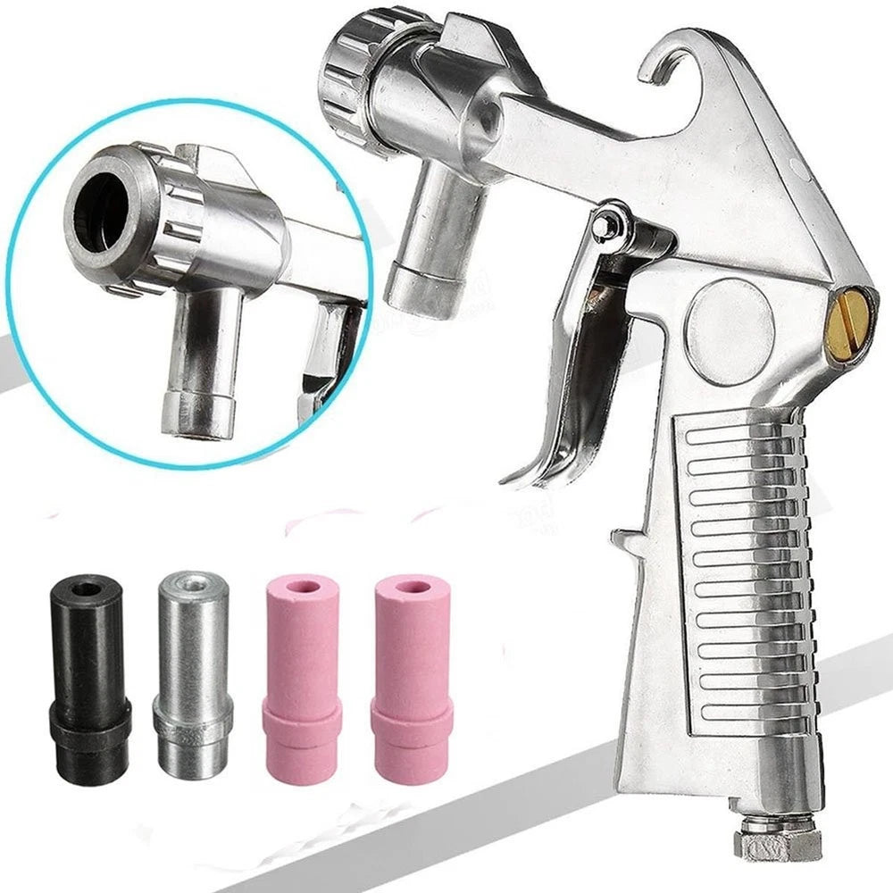Jewboer Sand Blaster Gun,sandblasting Sandblaster Gun Kit For Sandblas