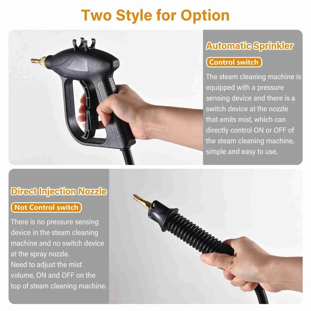1700W High Temperature Steam Vacuum Cleaner Commercial High Pressure Washer Kit