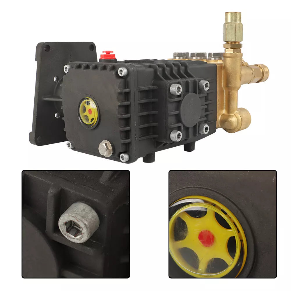 4400 psi Pressure Washer Pump 4 GPM  Power Washer Pump 1" Shaft Horizontal US
