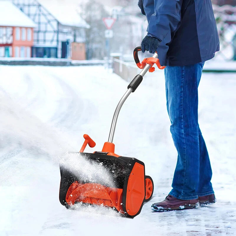 17'' Cordless Snow Shovel 40V Battery Powered Electric Snow Blower 4.0Ah Battery