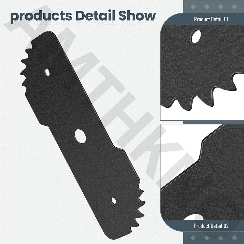 2-Pack EB-007 Edge Hog Heavy-Duty Edger Replacement Blades Compatible