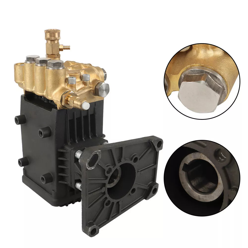 4400 psi Pressure Washer Pump 4 GPM  Power Washer Pump 1" Shaft Horizontal US