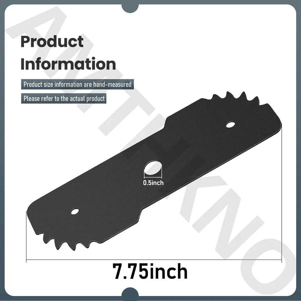 2-Pack EB-007 Edge Hog Heavy-Duty Edger Replacement Blades Compatible