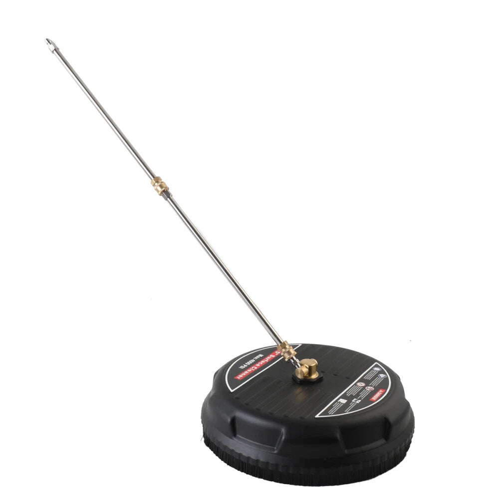 New 15" Pressure Washer Surface Cleaner with 2 Pressure Washer Extension Wands