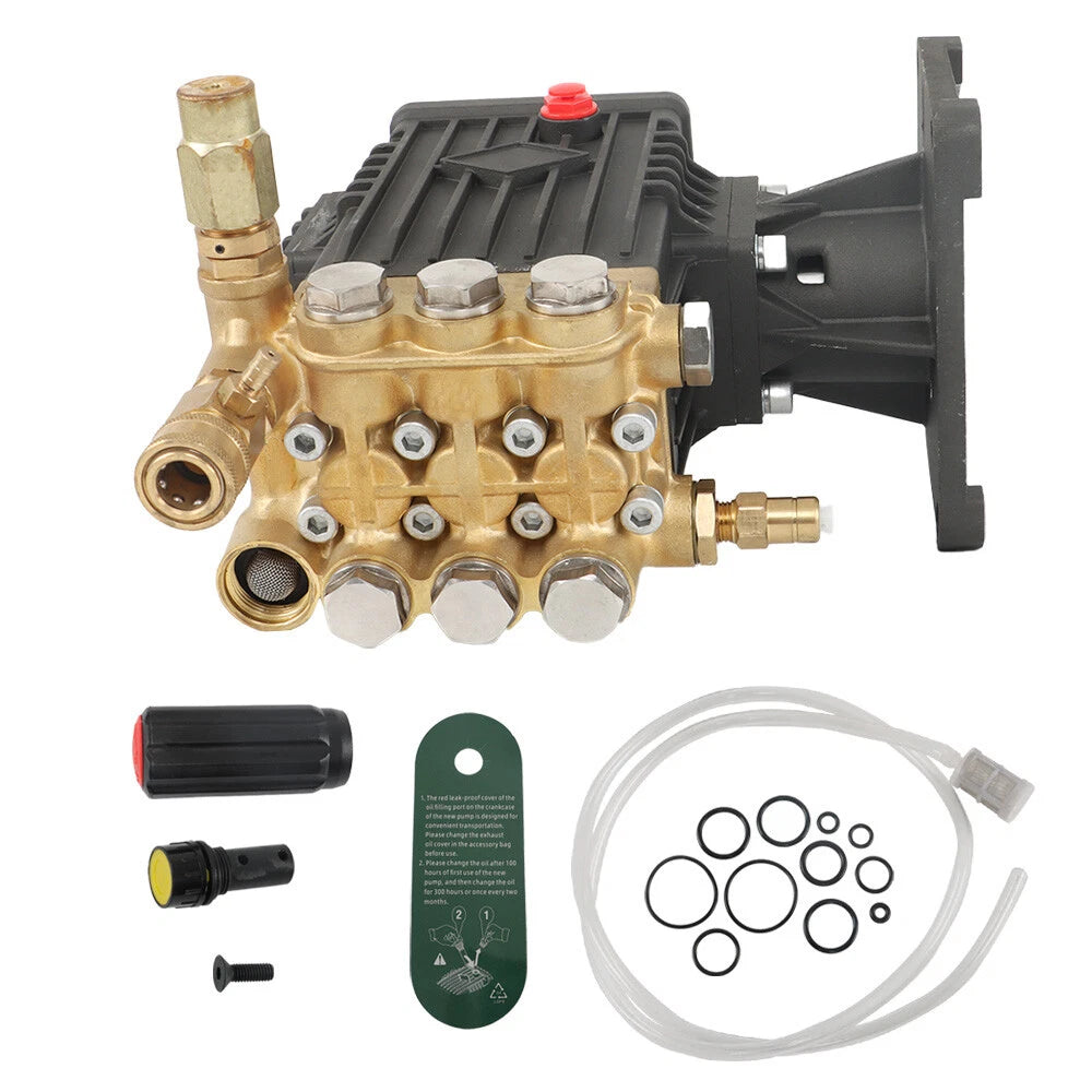4400 psi Pressure Washer Pump 4 GPM  Power Washer Pump 1" Shaft Horizontal US