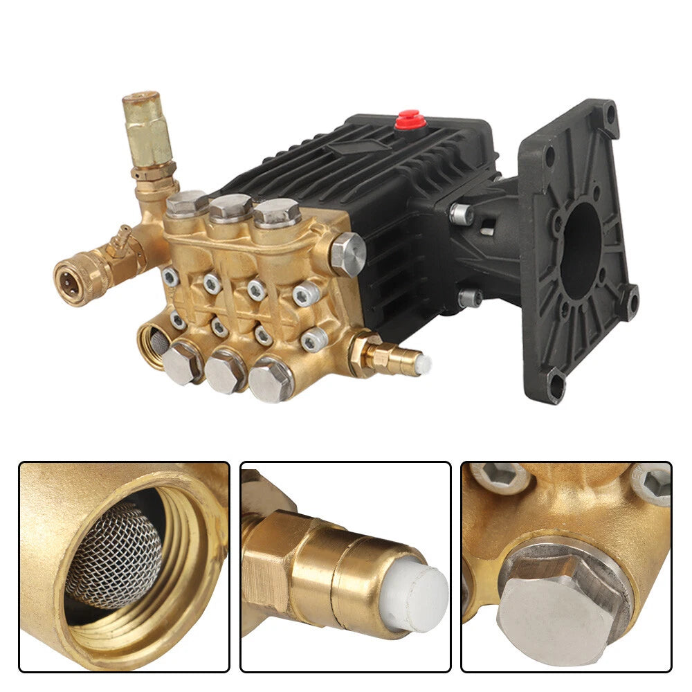 4400 psi Pressure Washer Pump 4 GPM  Power Washer Pump 1" Shaft Horizontal US