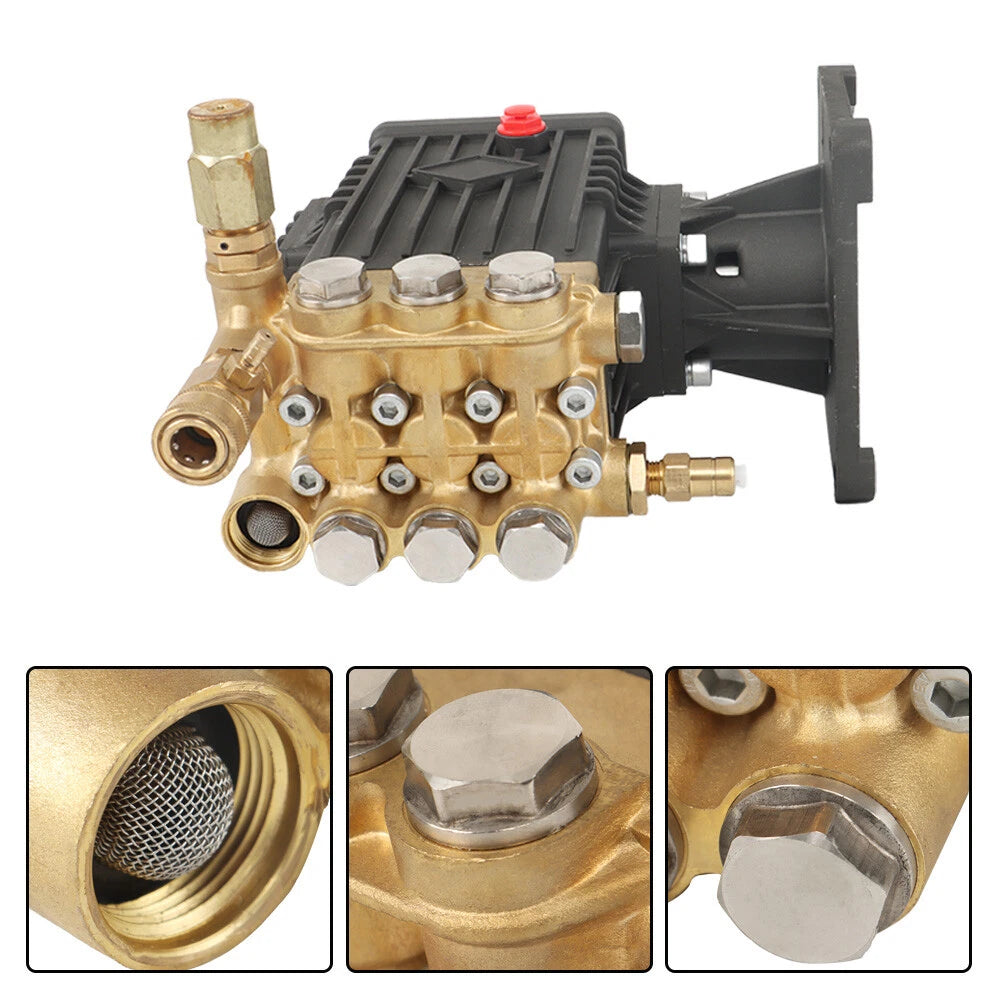 4400 psi Pressure Washer Pump 4 GPM  Power Washer Pump 1" Shaft Horizontal US