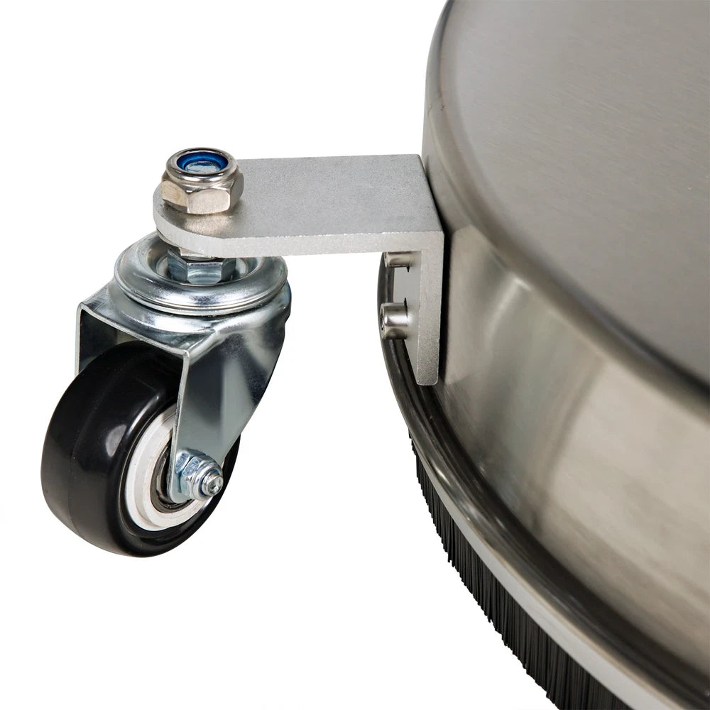 19" Pressure Washer Surface Cleaner with 4 Wheels Stainless Steel Housing