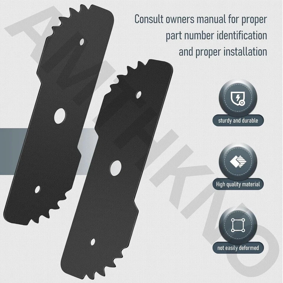 2-Pack EB-007 Edge Hog Heavy-Duty Edger Replacement Blades Compatible