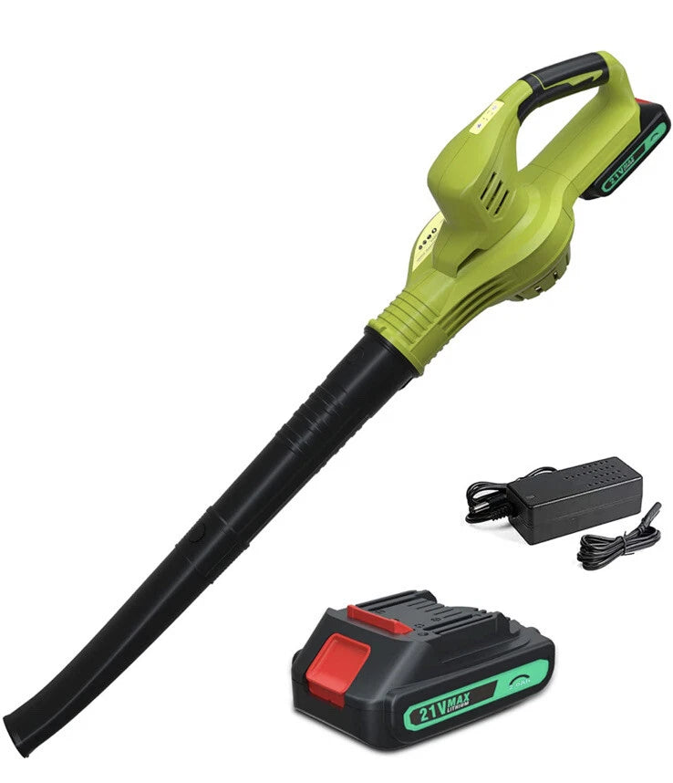 2 Speeds Electric Cordless Leaf Snow Blower 21V with Battery & Charger New OpenB
