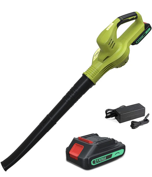 2 Speeds Electric Cordless Leaf Snow Blower 21V with Battery & Charger New OpenB
